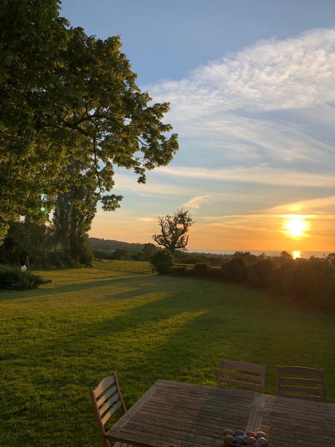Bed and Breakfast Les Champs Rabats Villers-sur-Mer Exterior foto